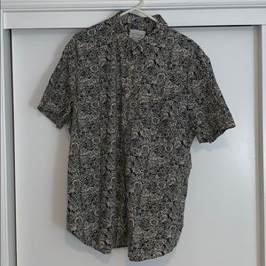Lucky Brand Short Sleeve Button Up